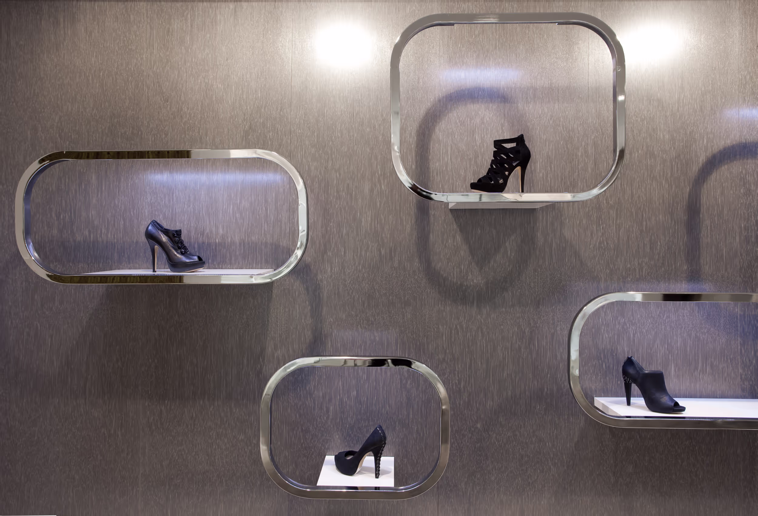 Shoe Showroom Interior Design Display