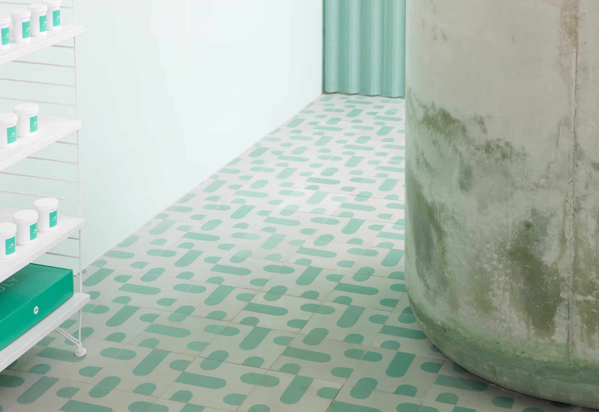 Modern Pharmacy Interior Design Details