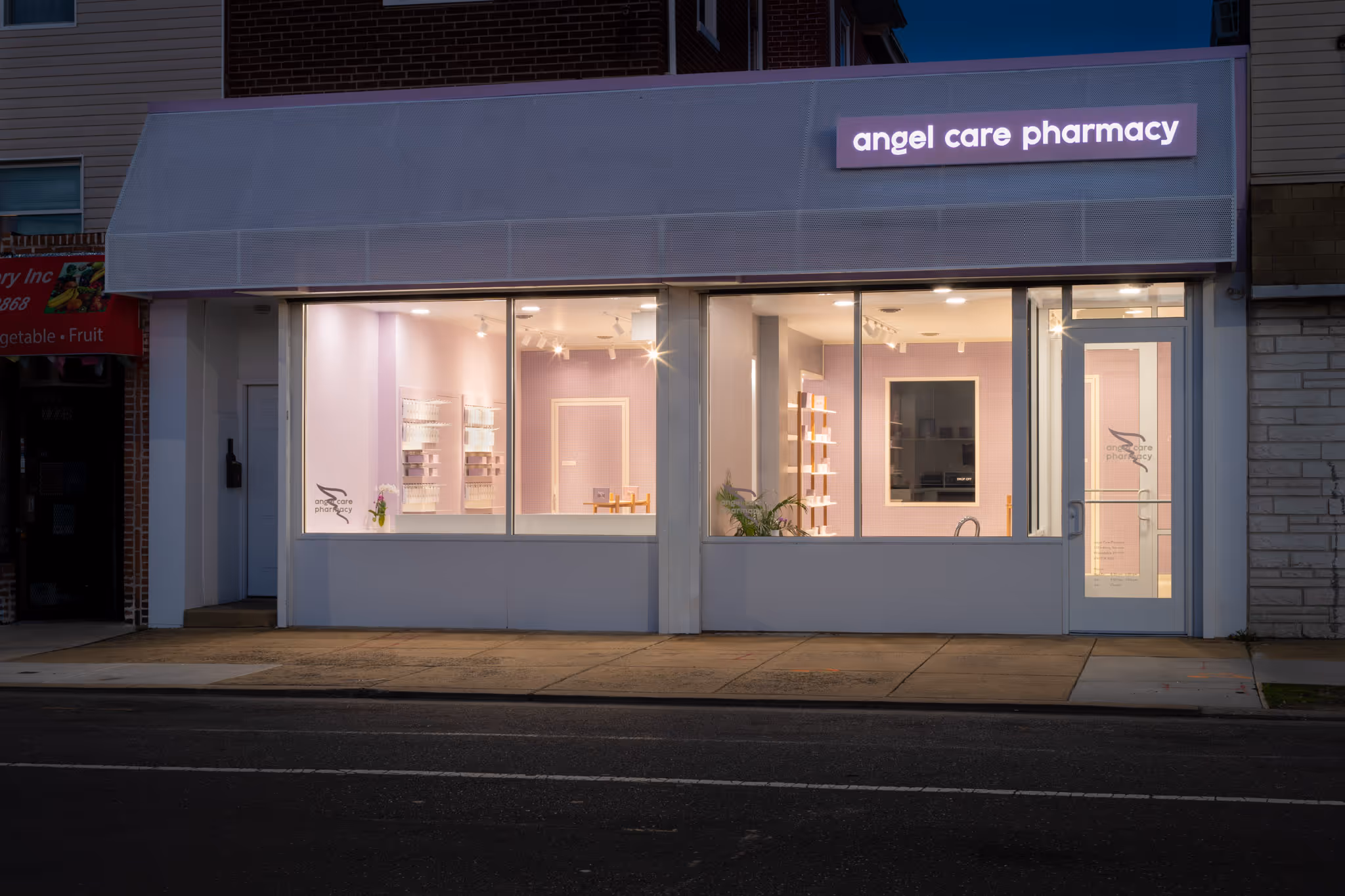 Modern Pharmacy Storefront Design