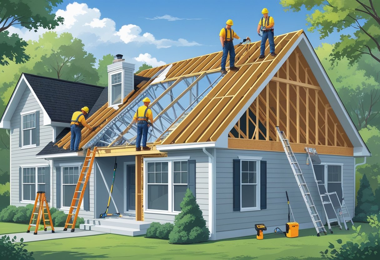 Before undergoing a roof replacement, obtaining a thorough roof inspection is essential.