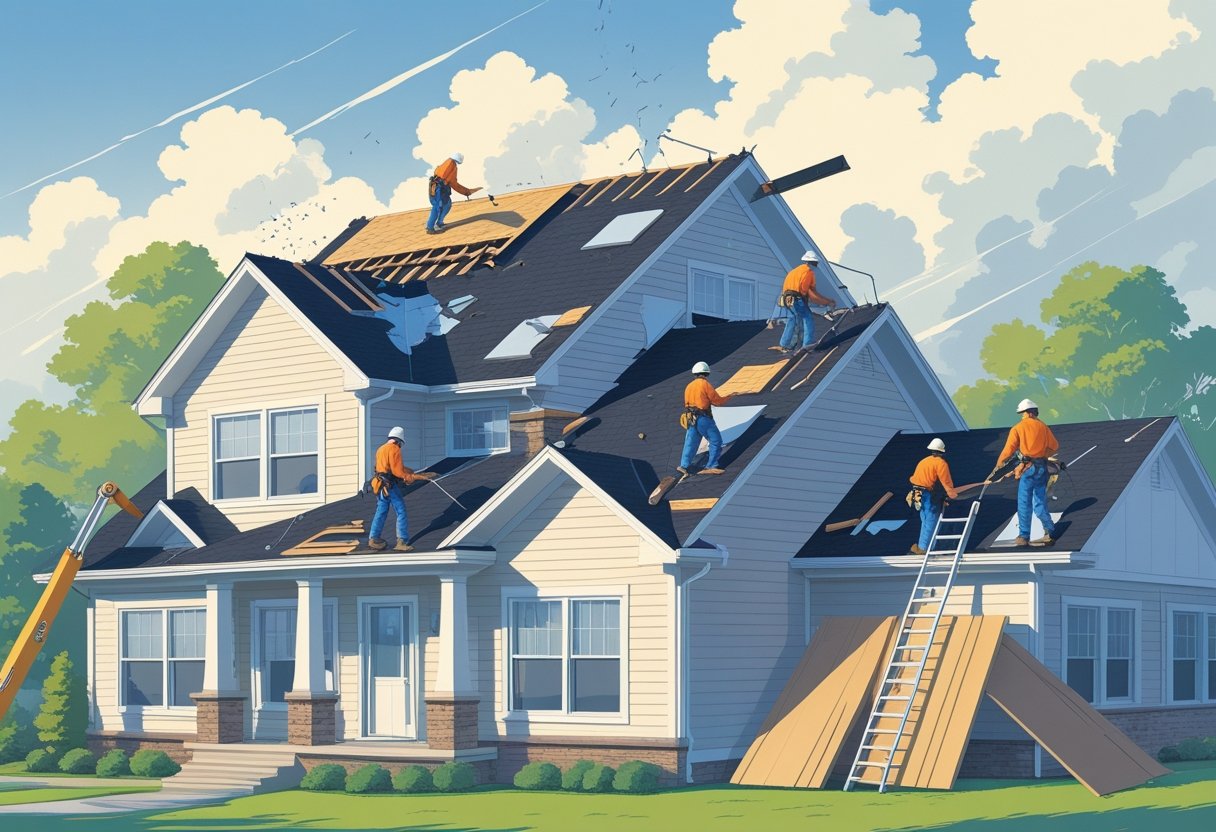 Emergency roof replacement is a critical issue that homeowners may face unexpectedly.