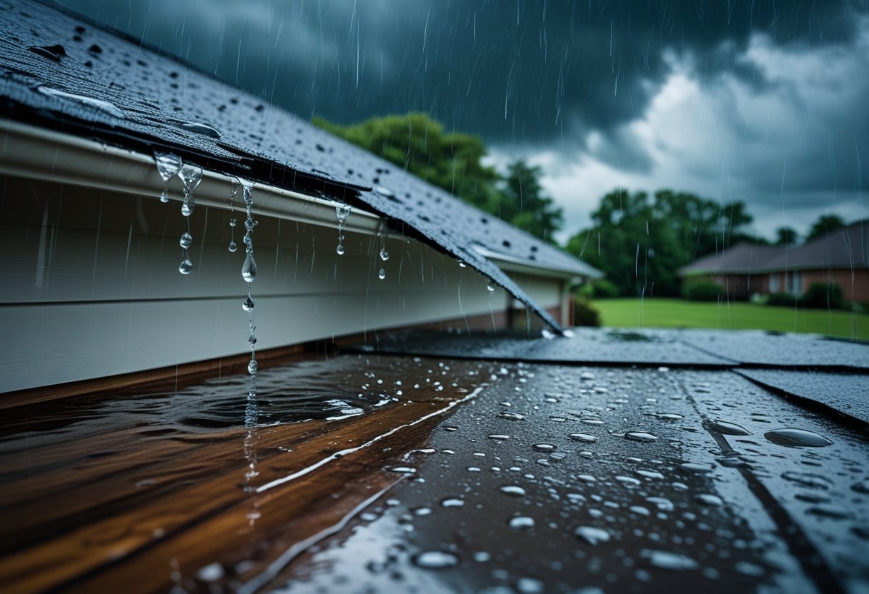 Heavy storms bring strong winds, heavy rain, and hail that can damage your roof in many ways. This damage can create openings where water enters your home.