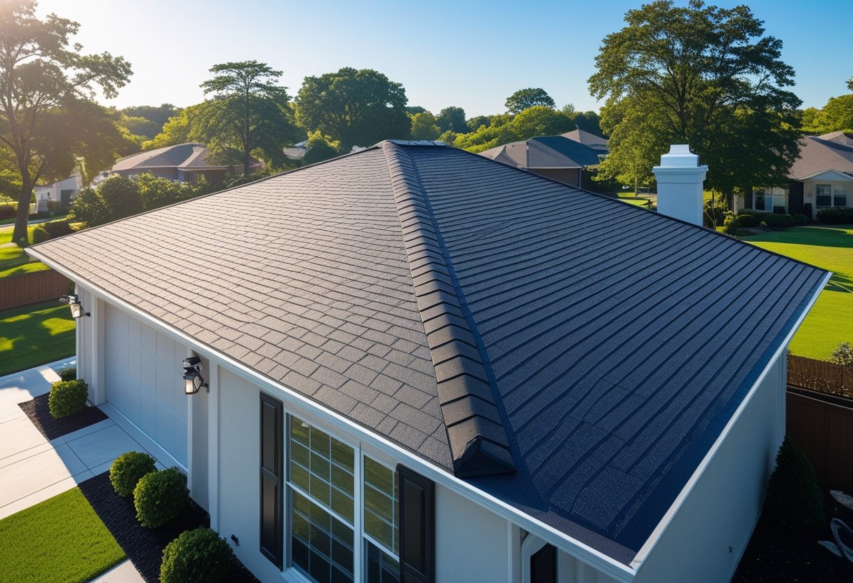 Impact-resistant roofing holds up better to hail, storms, and physical damage in general. It lasts longer than standard roofing and shields your home more effectively.