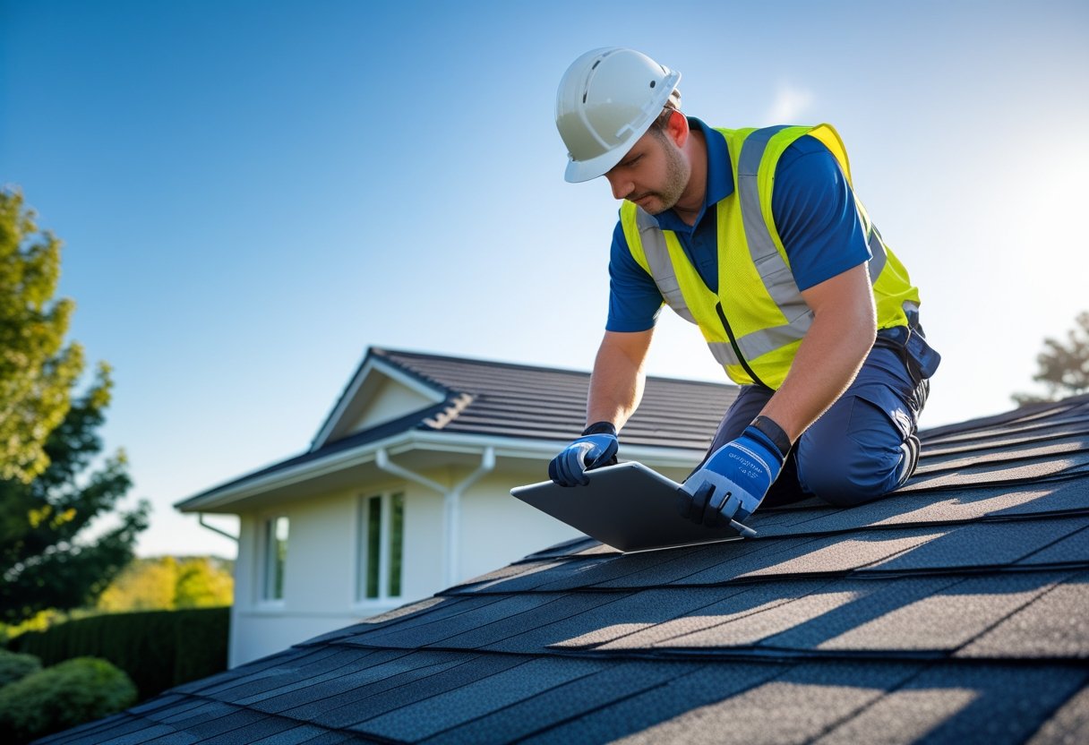 A roof inspection finds problems early so you can dodge costly repairs down the road. It also tells you how your roof’s holding up and if you need maintenance or a replacement soon. 
