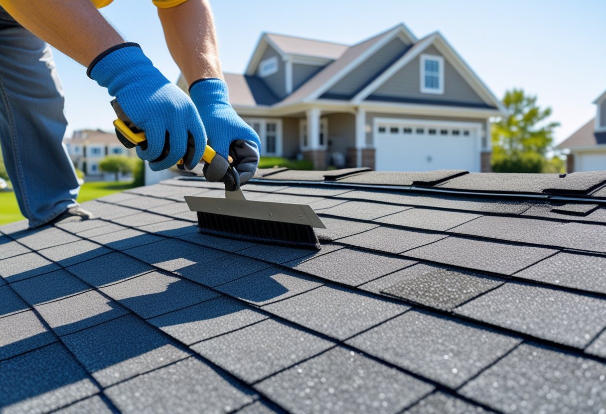 Asphalt shingles are a popular roofing choice because they’re affordable and pretty simple to install. 