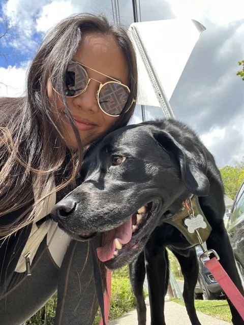 Pups and Recreation Pet Sitter caring for a dog in  Wharton NJ