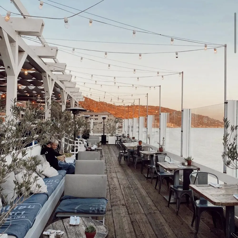 Bar at Malibu Farm