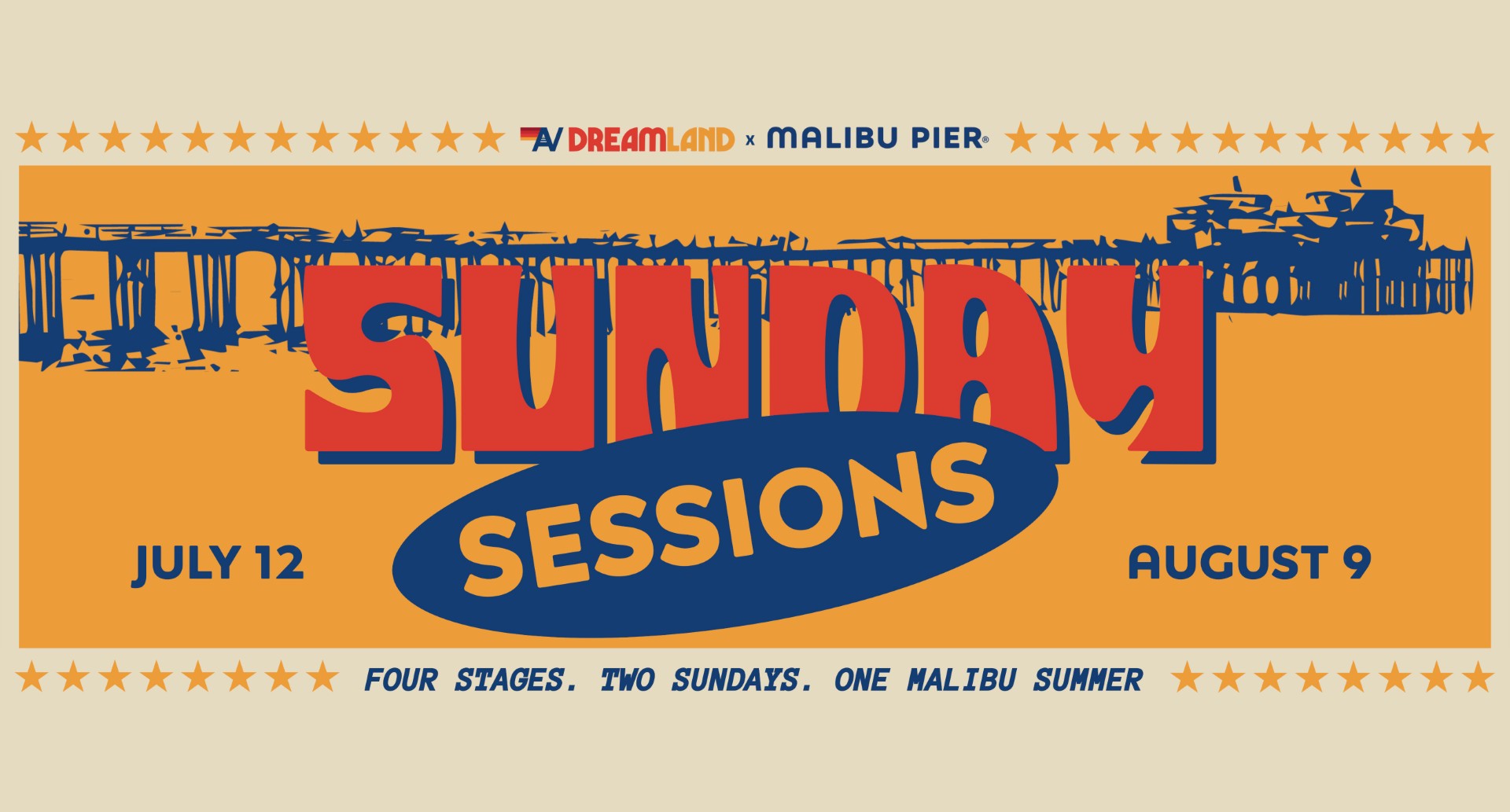 Sunday Sessions 2026: Aviator Nation Dreamland x Malibu Pier