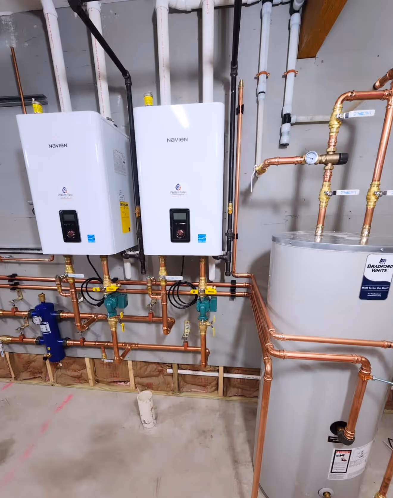 tankless water heater installation done in Bergen County, NJ. 