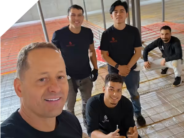 Water Flow employees group photo.