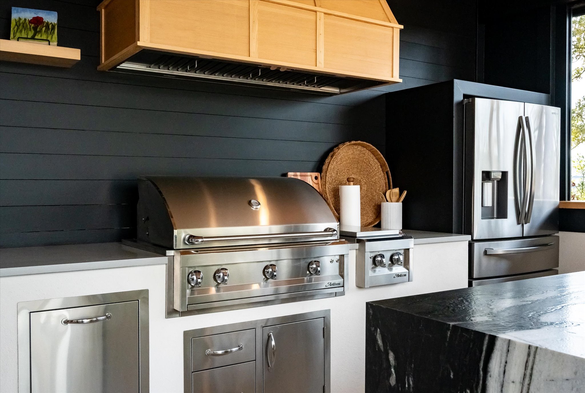 outdoor kitchen in South Carolina - BuiltBy3