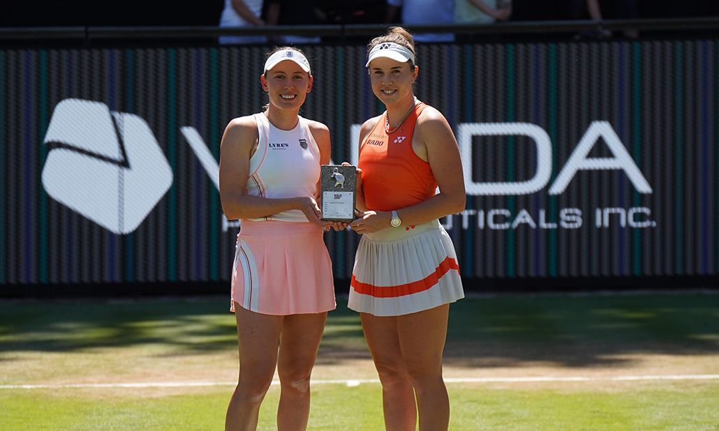 Linda Noskova gewinnt gemeinsam mit Ekaterina Alexandrova auch den Titel im Doppel