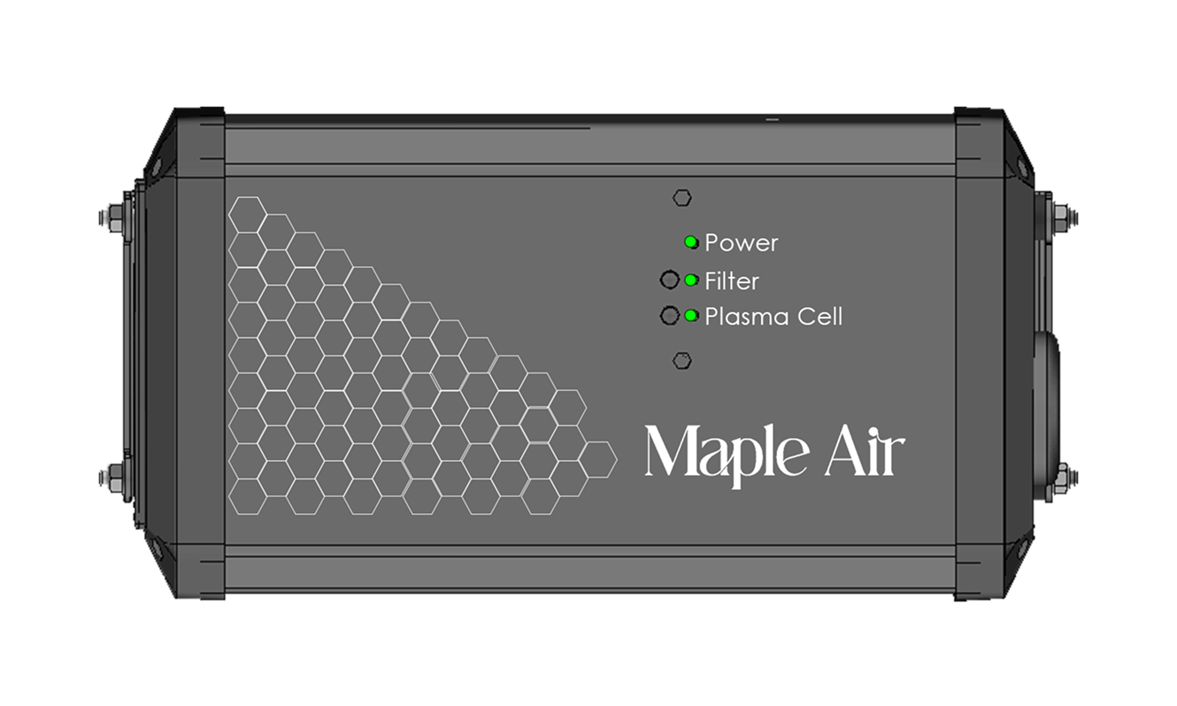 Hero product shot of Maple Air unit
