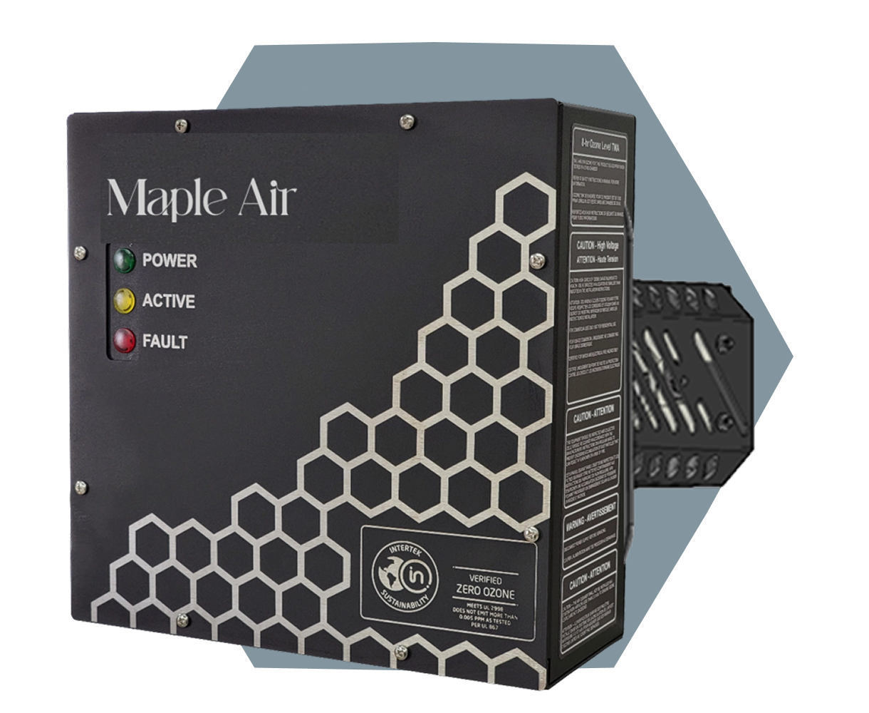 Maple Air hero product shot of Commercial unit.
