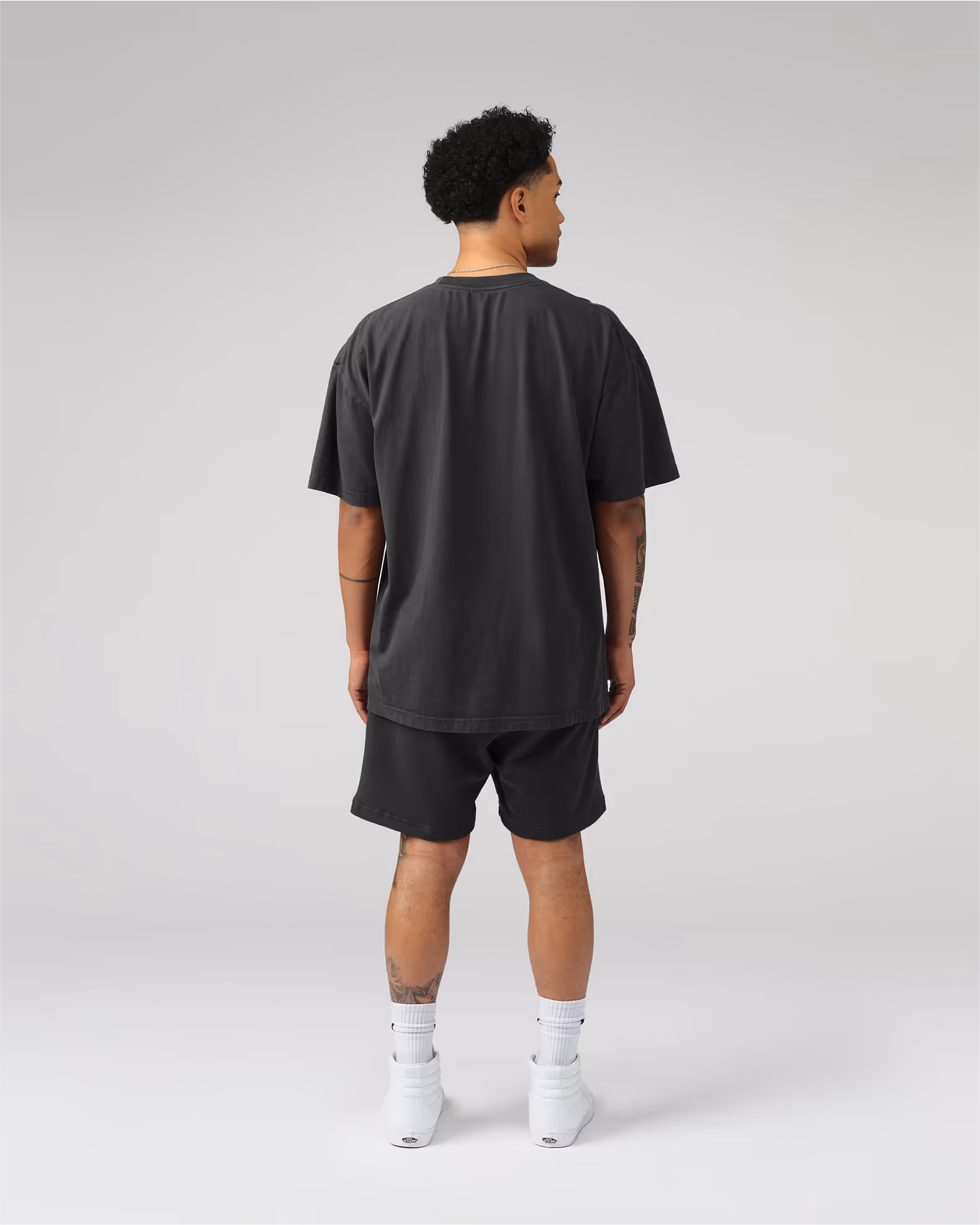 The ultimate oversized silhouette with extended proportions in both sleeves and body. Created from our proprietary BioCircular™ Jersey fabric crafted from recycled and organic cotton for minimized impact.