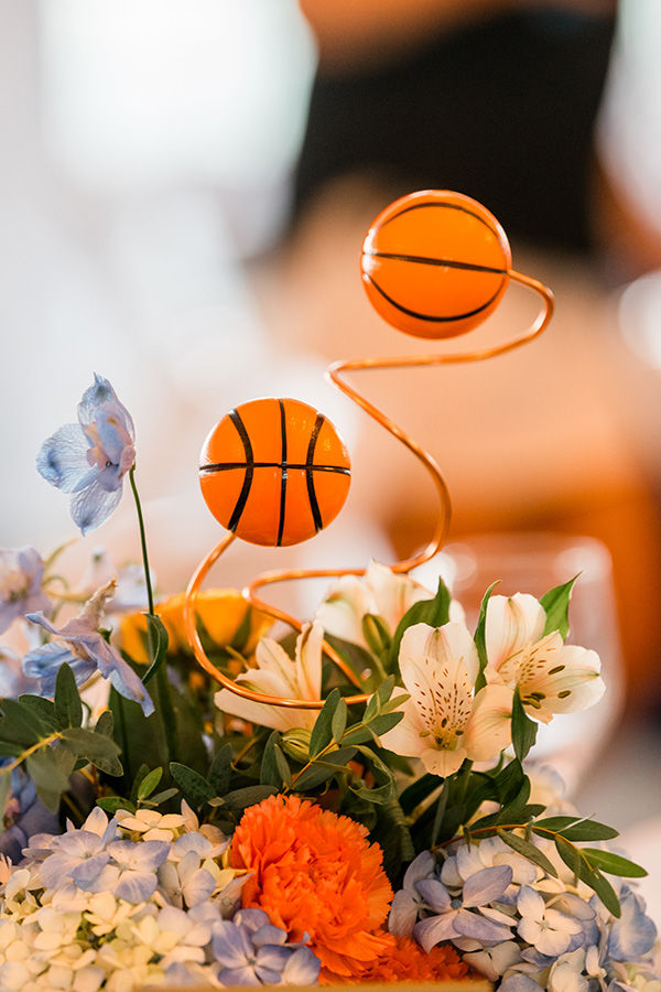 Basketball themed Bar Mitzvah.