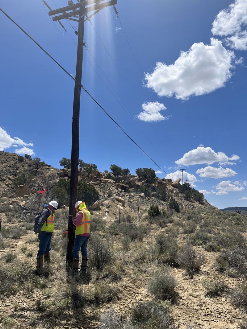 Distribution Reconductor Rope Rig Alpha Power Group - Projects