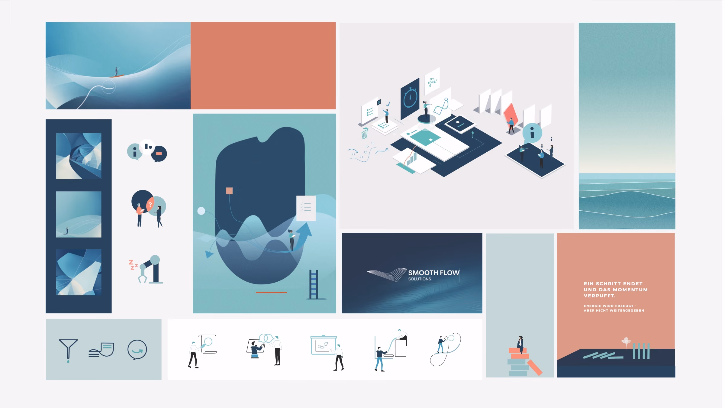 Smooth Flow Bildwelt: Moodboard