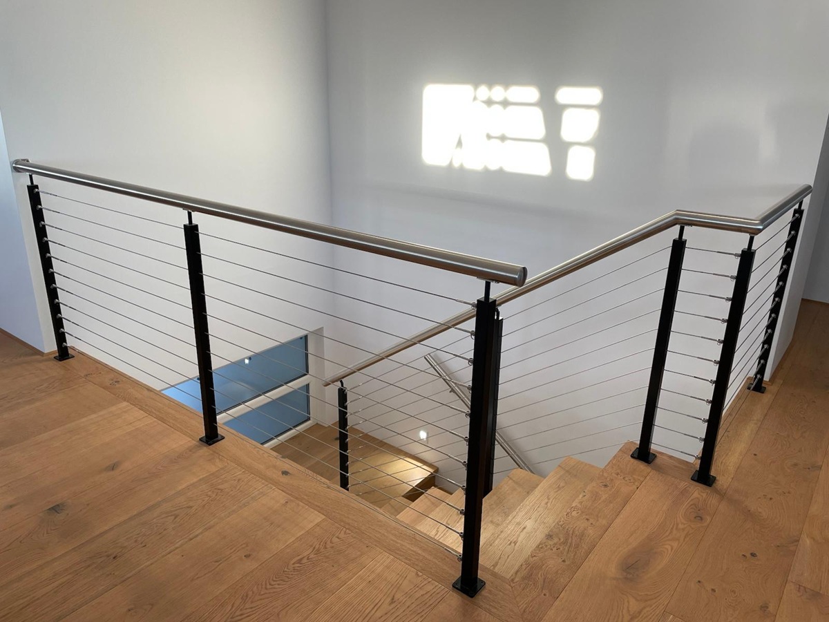 Contemporary wire balustrade ideas