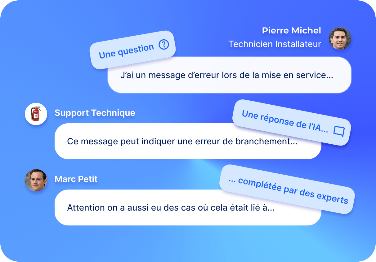 Assistants IA pour l'expertise technique