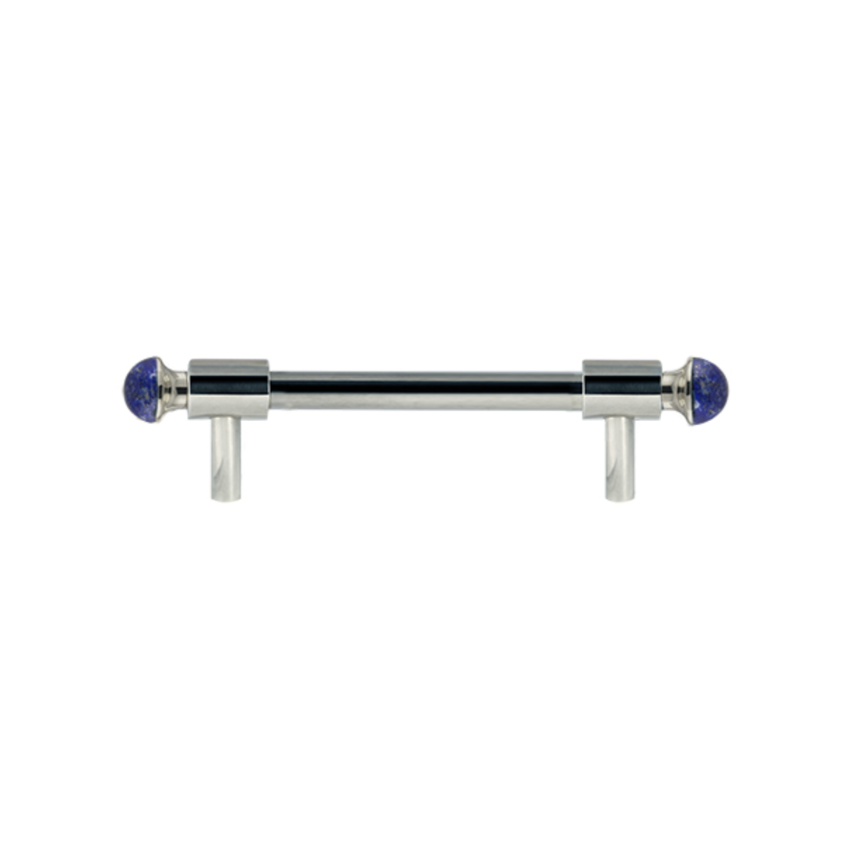 Uchwyt meblowy Urbe Precious 128 mm z kamieniem Lapis Lazuli 