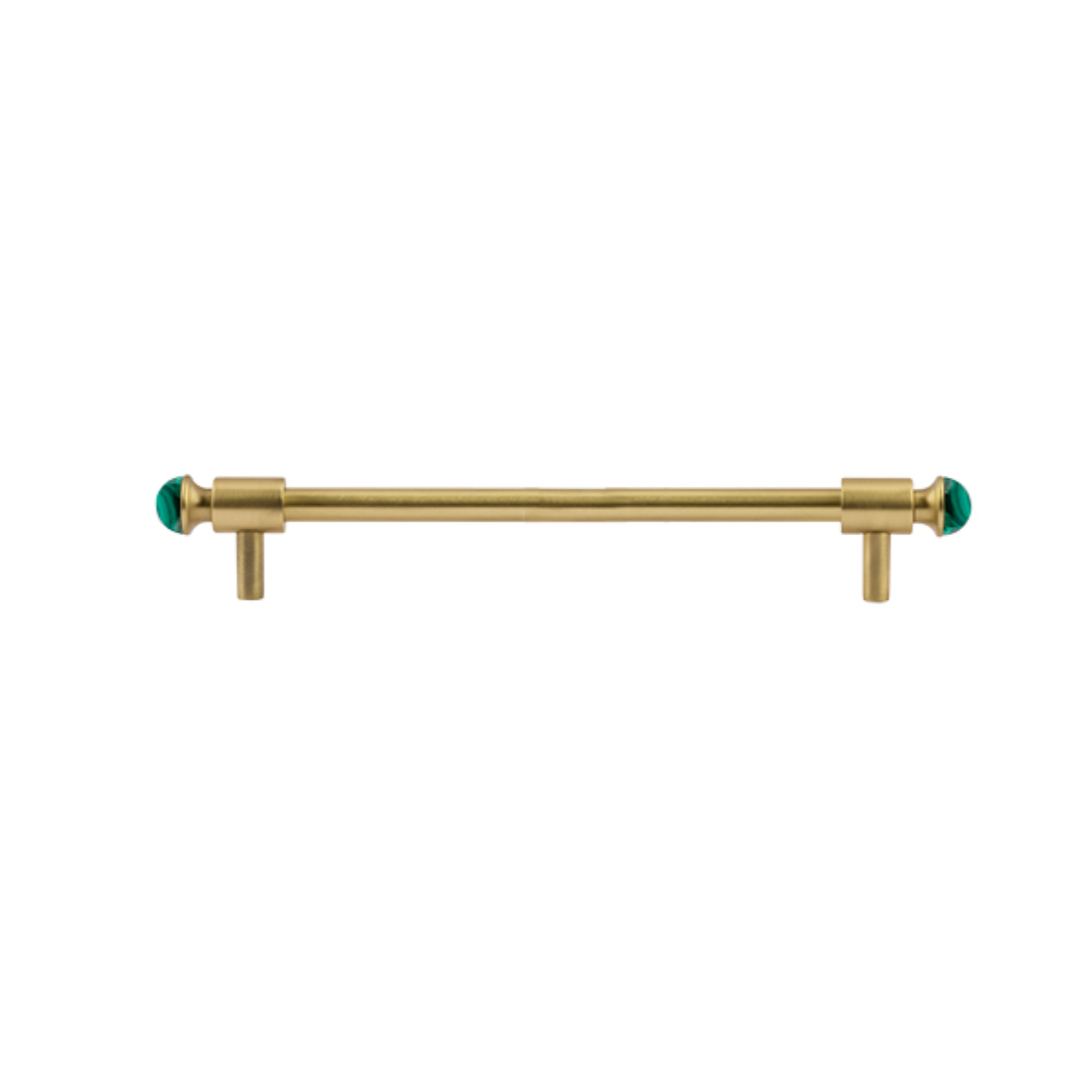 Uchwyt meblowy Treasure Precious 192 mm z Malachitem