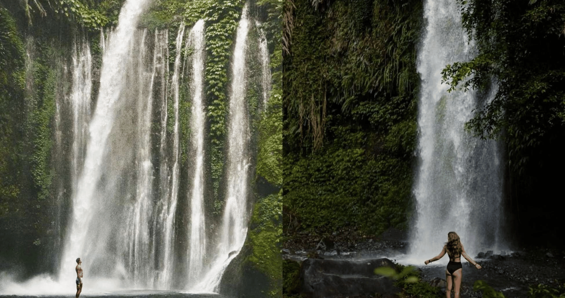 View of Senaru Village and Mount Rinjani in North Lombok, nominated for the 2025 World Tourism Village Certification