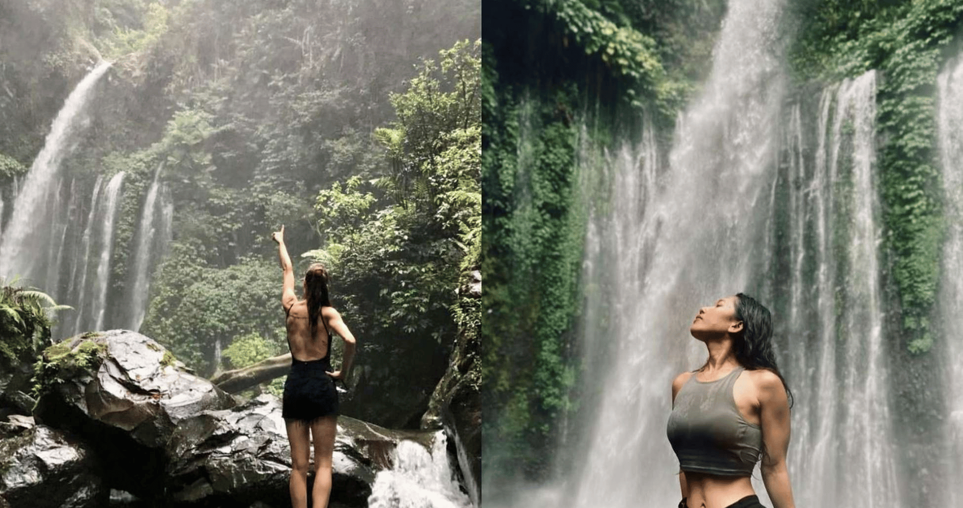 View of Senaru Village and Mount Rinjani in North Lombok, nominated for the 2025 World Tourism Village Certification