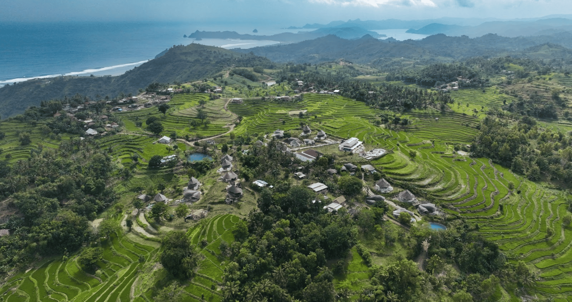 Coastal landscape in Lombok Indonesia emerging property investment destination