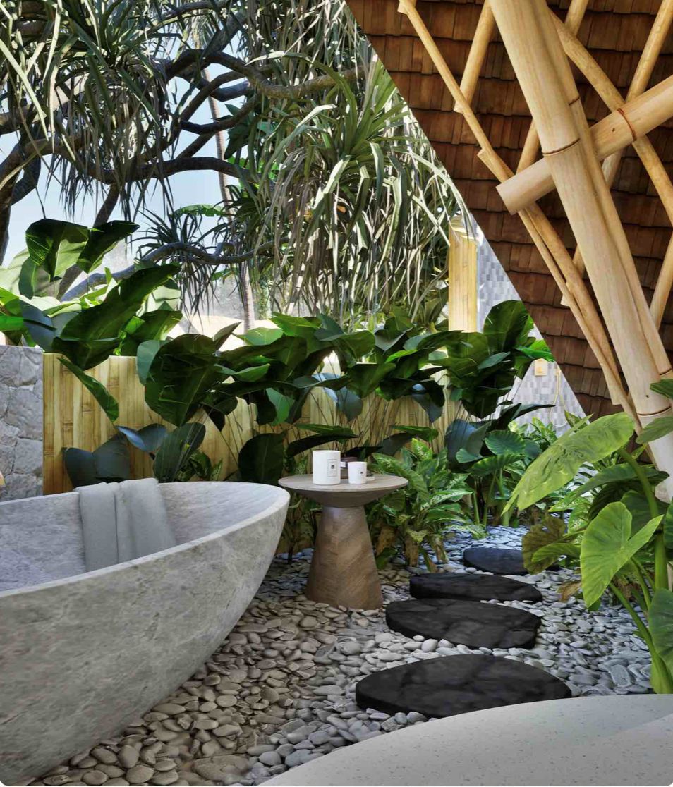 Mandala Eco-Resort: bamboo villas in South Lombok, Indonesia