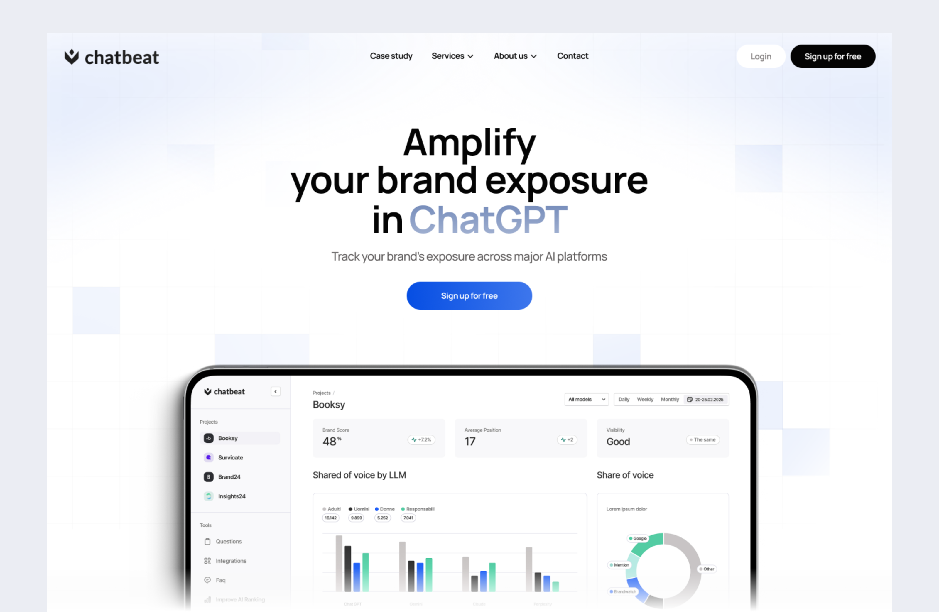 site profile thumbnail