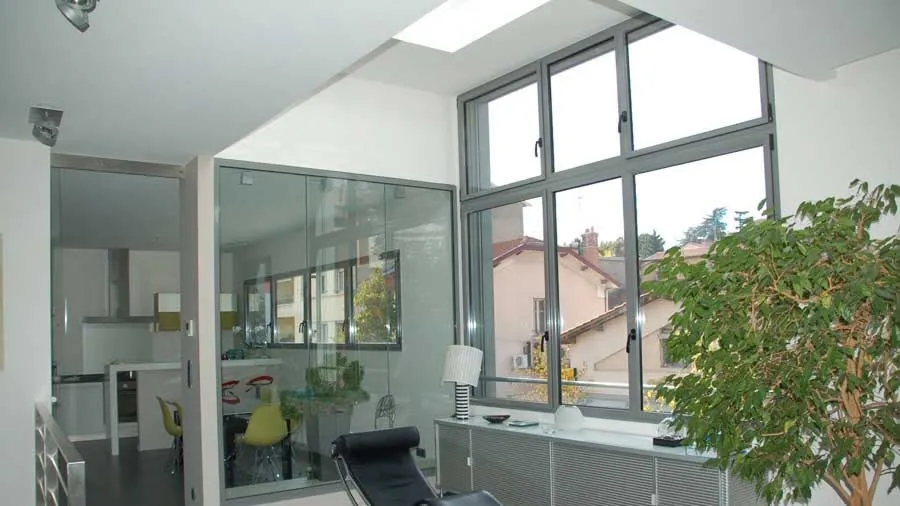 Menuiserie battante tpr aluminium