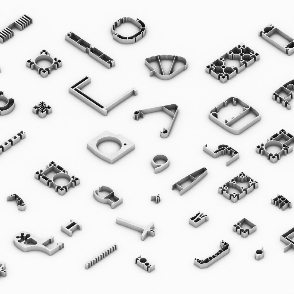 Ligne de production TPR Aluminium pour profilés professionnels