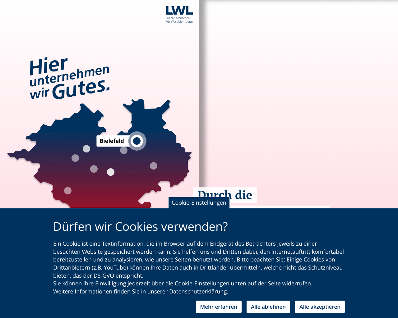 website lwl screenshot