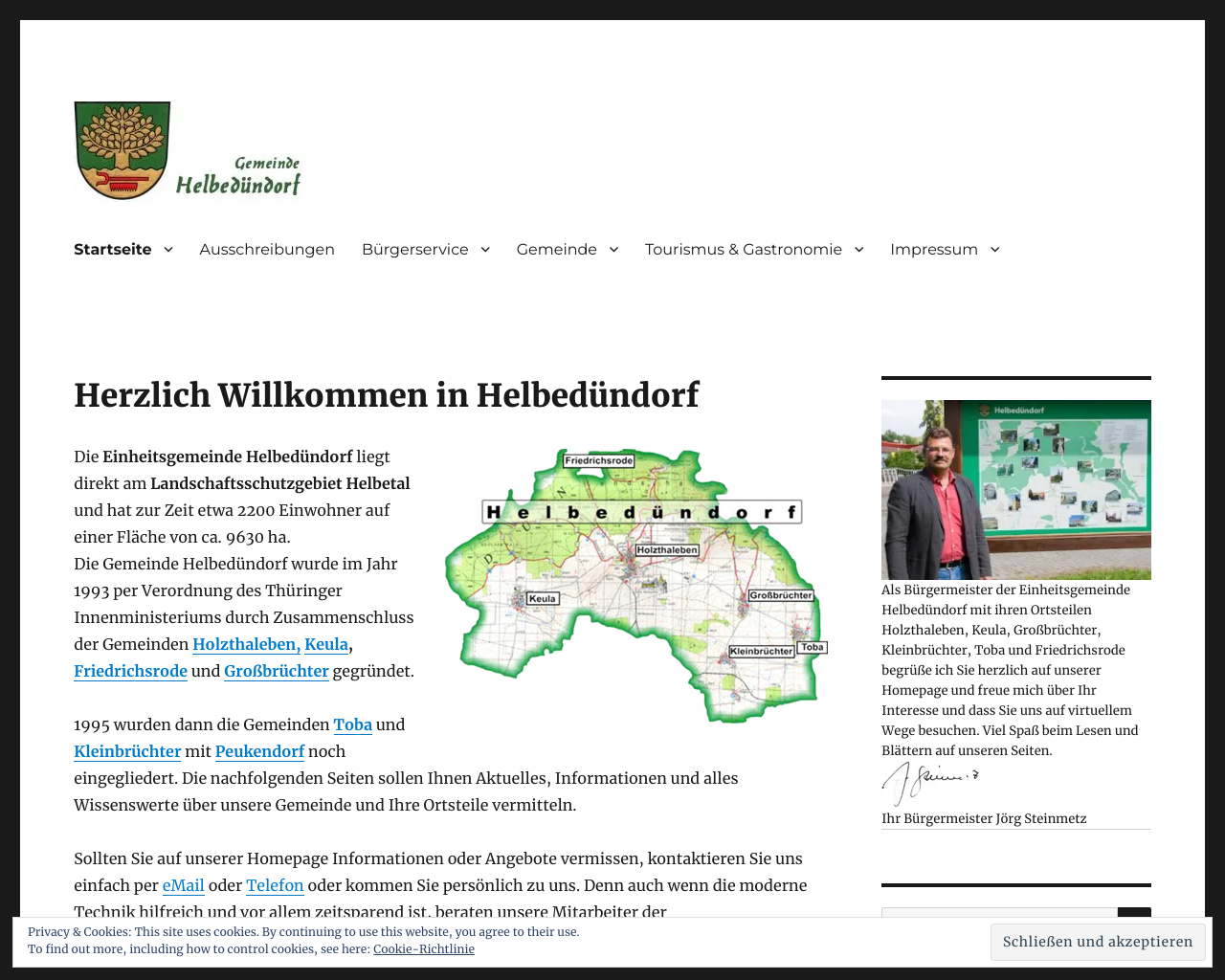 website helbeduendorf screenshot