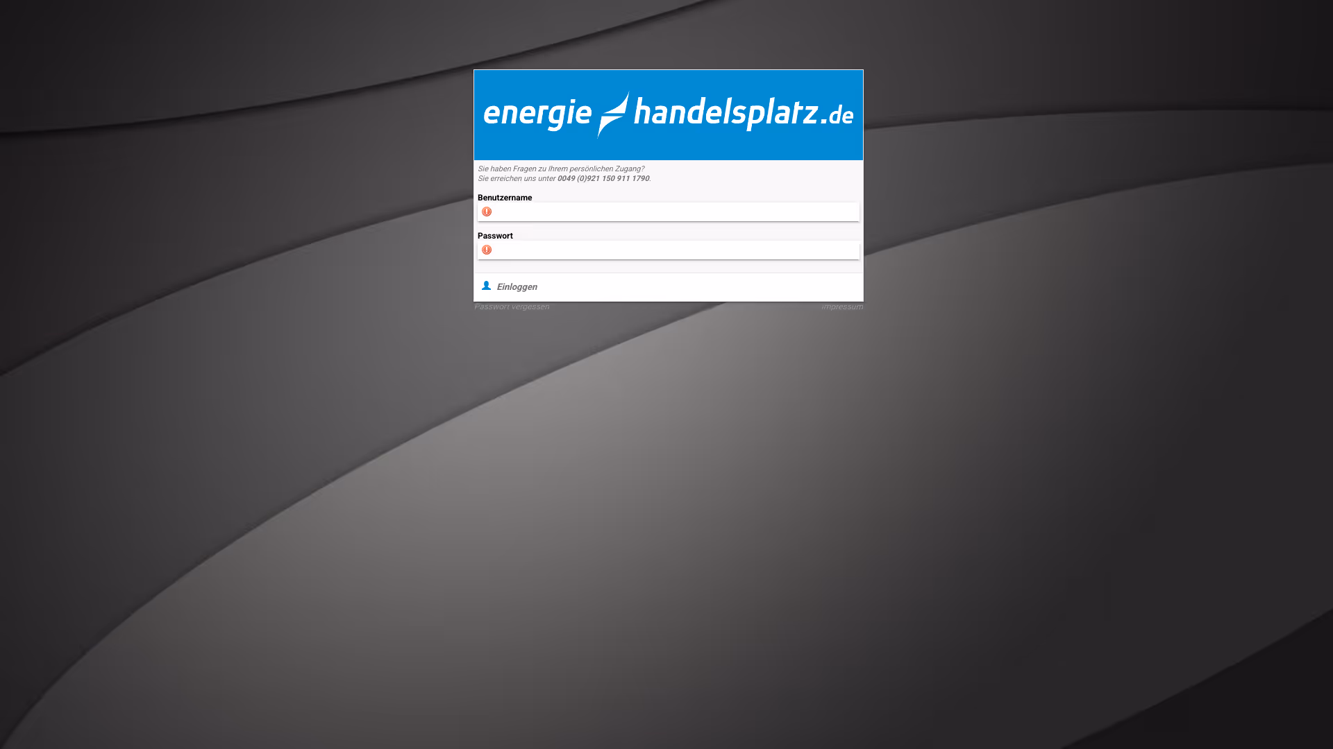 website trading screenshot