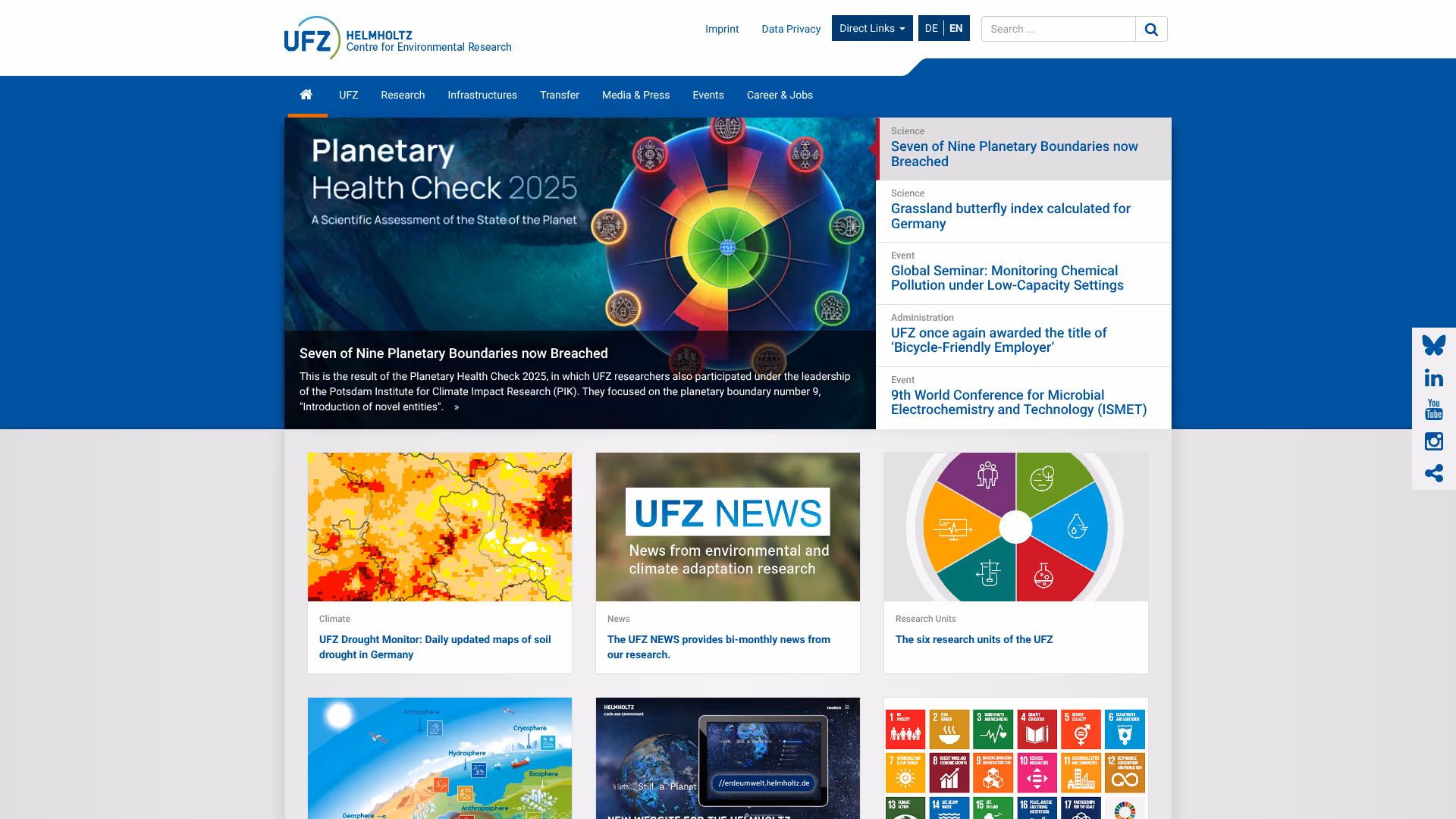 website helmholtz-zentrum-fuer-umweltforschung screenshot
