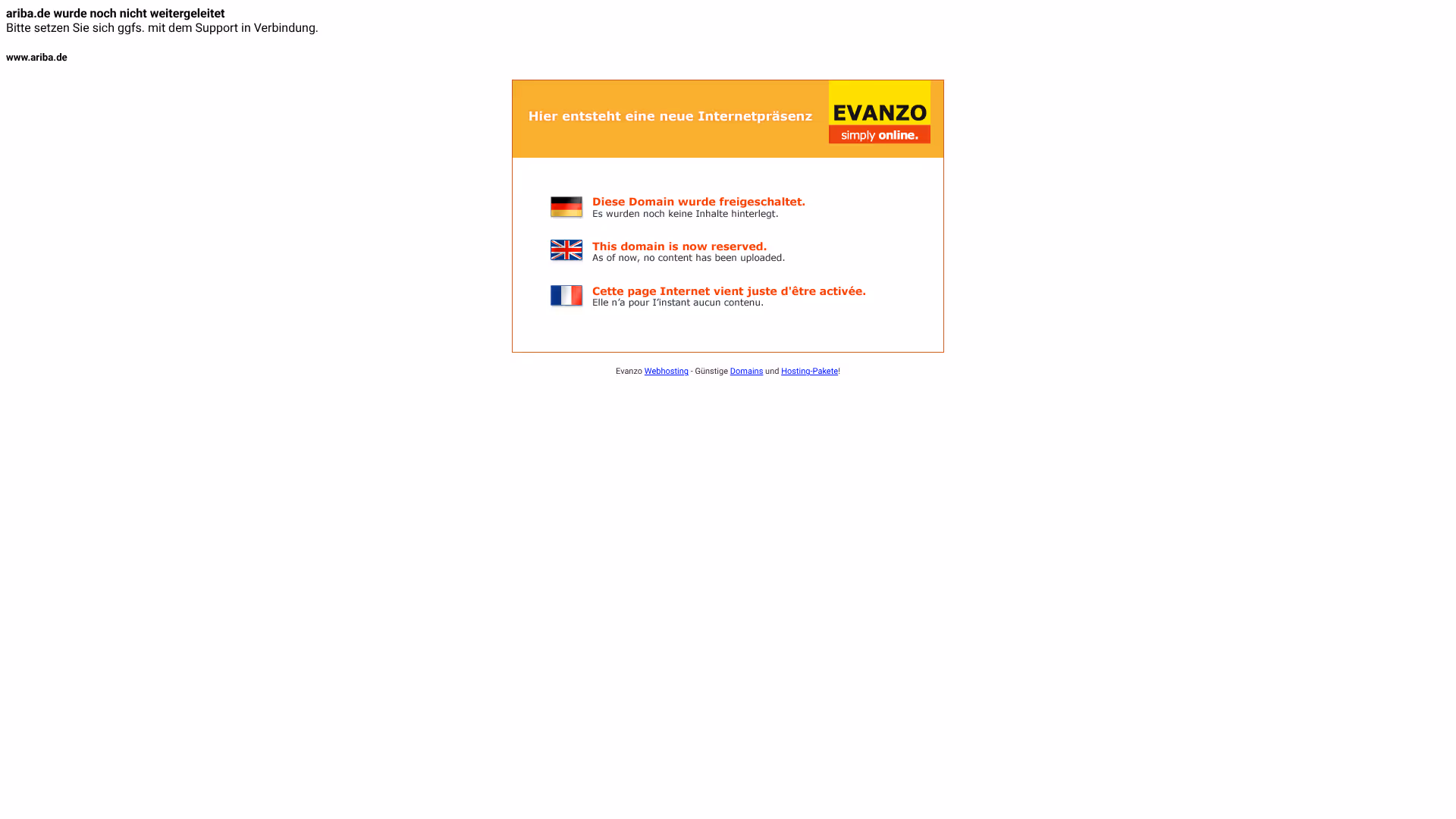 website sap-ariba-2023 screenshot