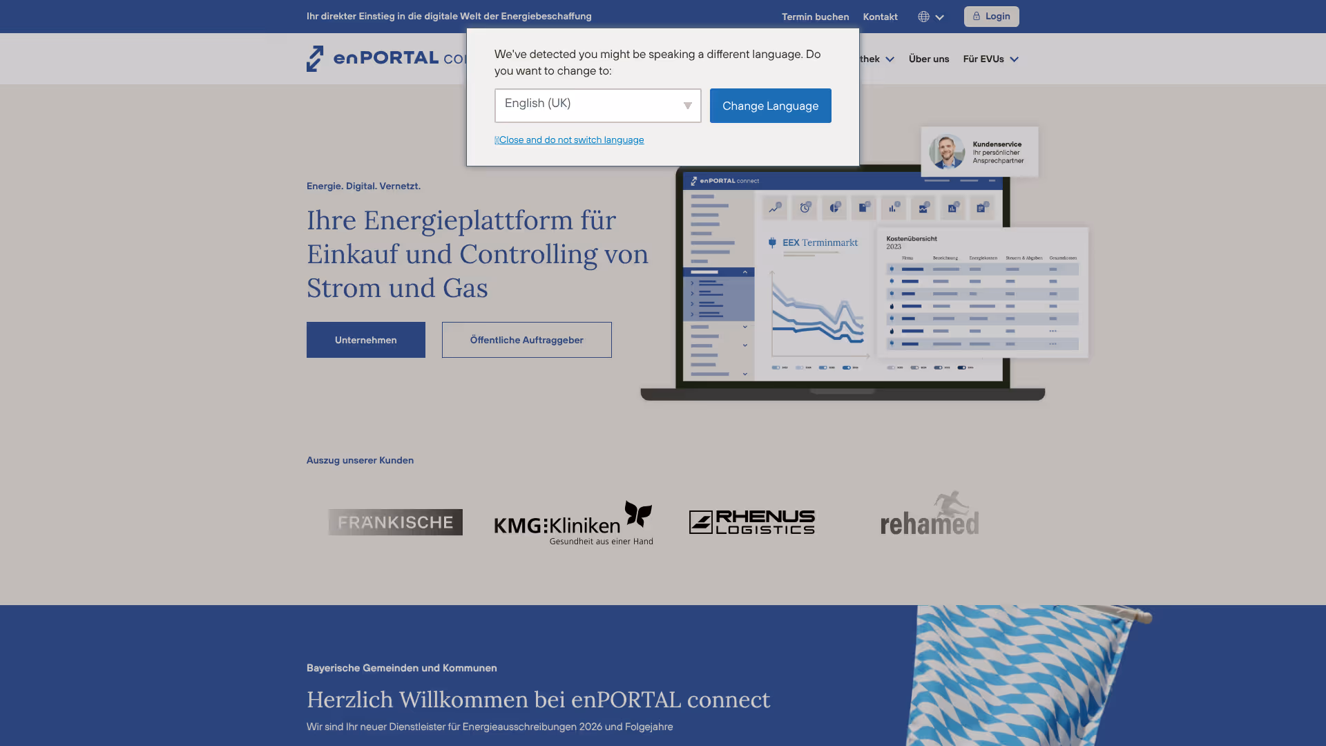 website enportal-2023 screenshot