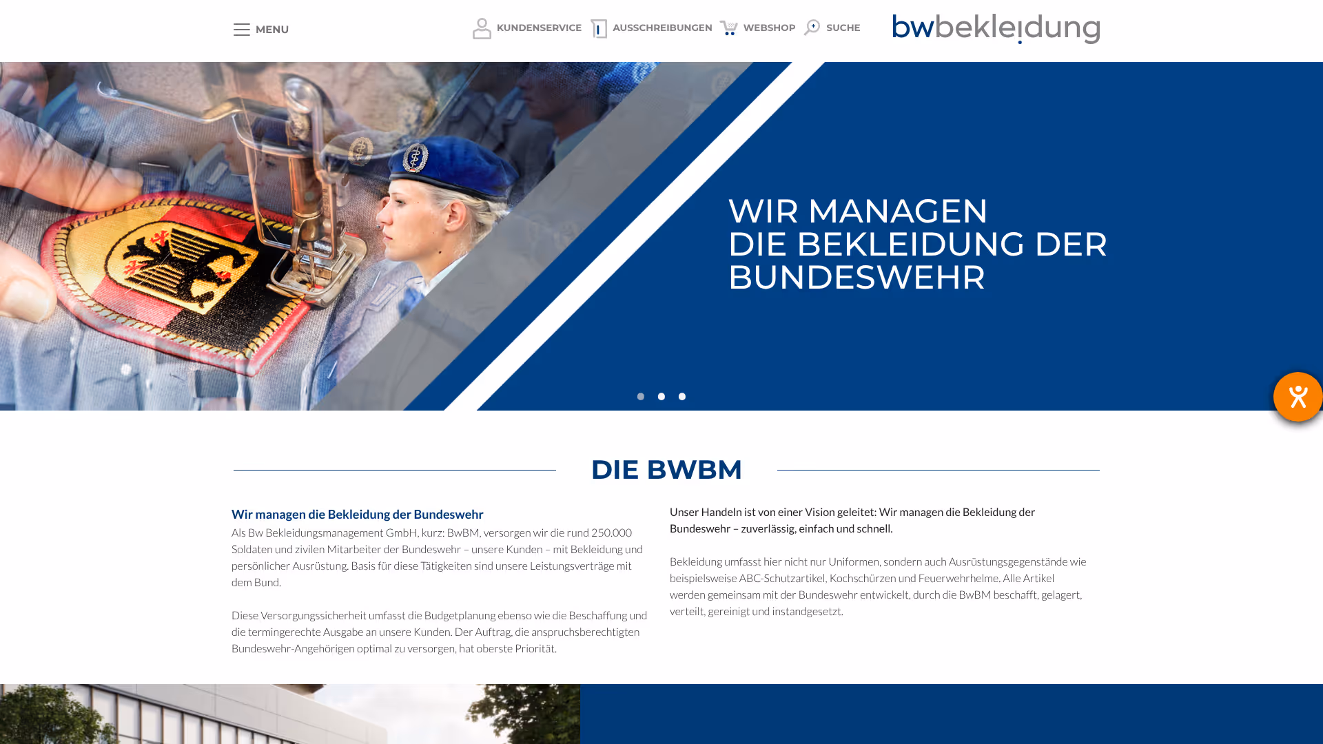 website bwbm screenshot
