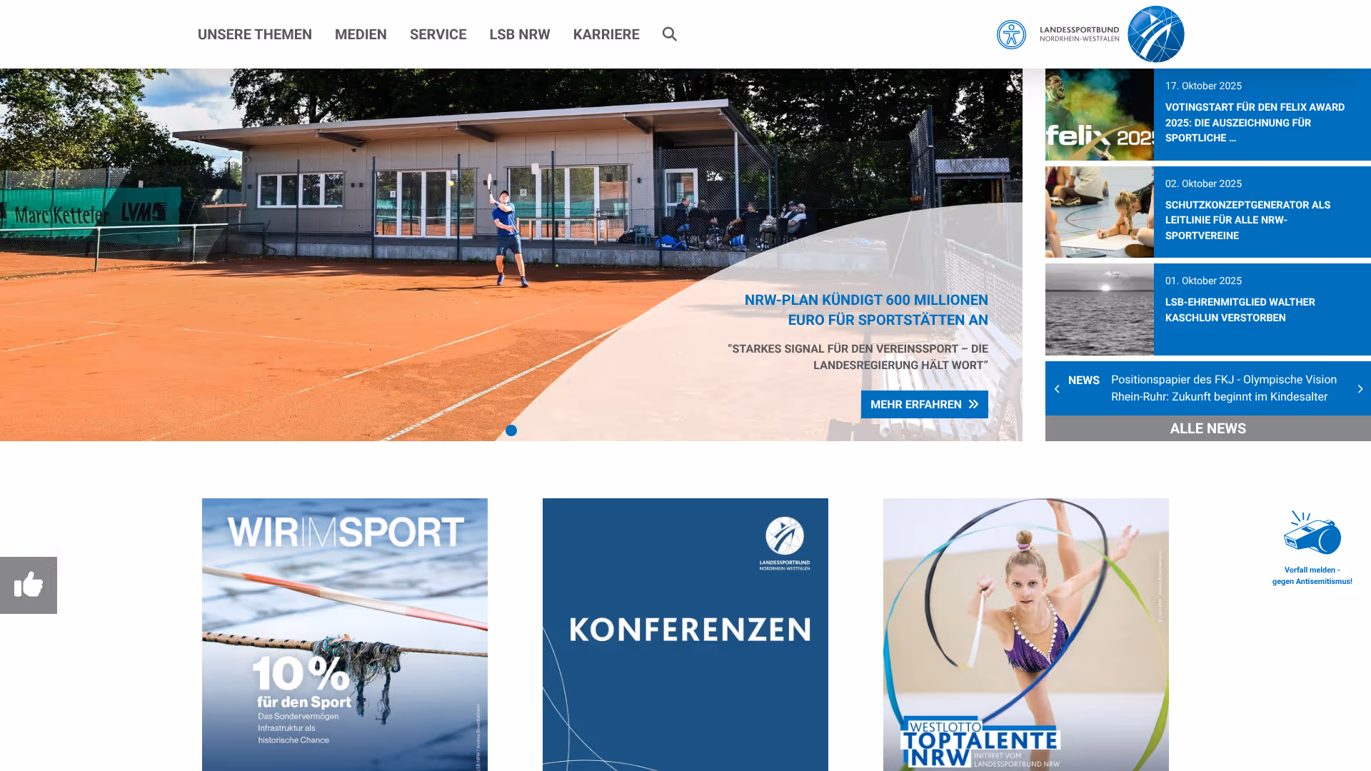 website lsb screenshot