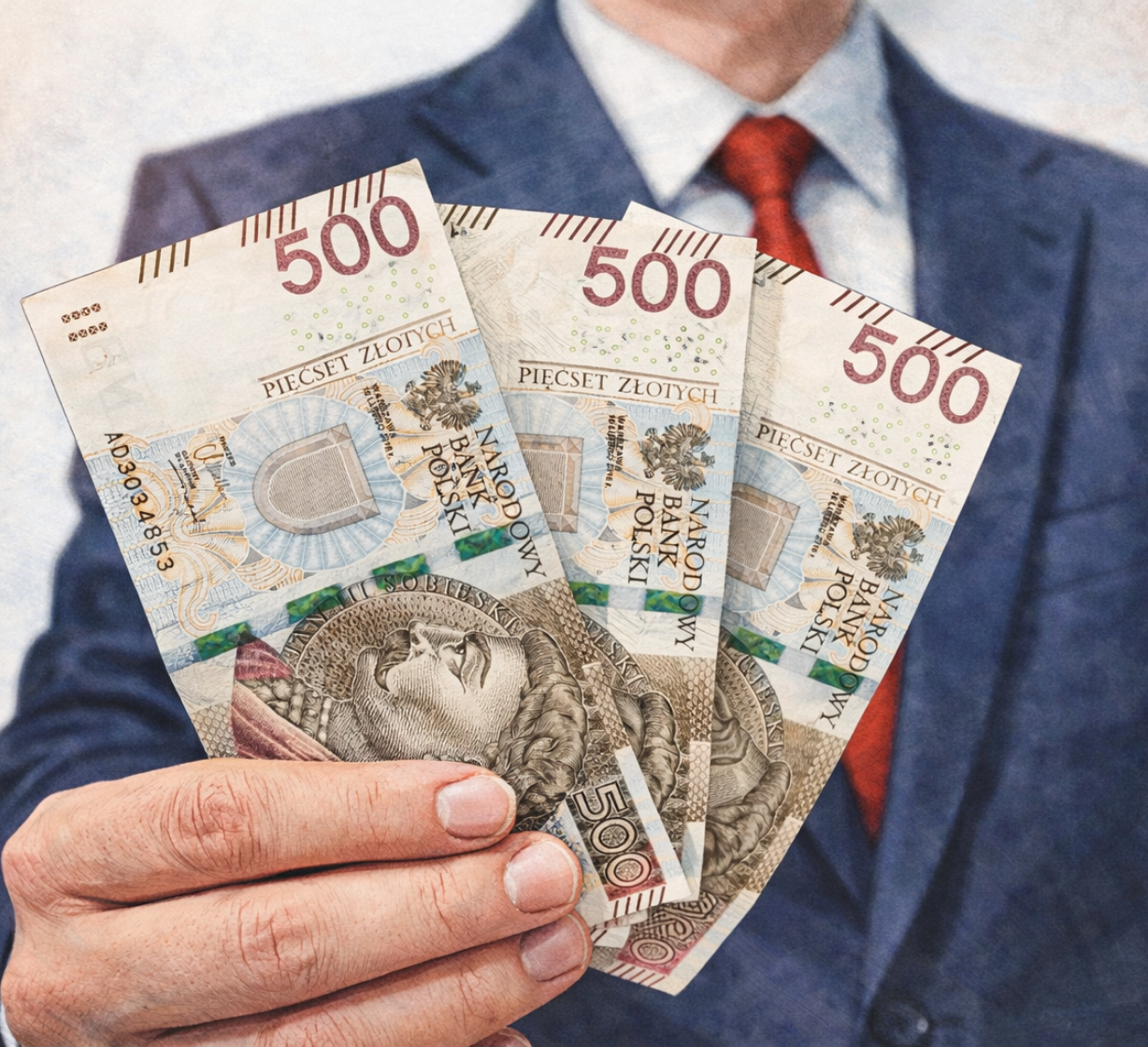 Banknot 200 zł wyjmowany z portfela – elastyczne formy spłaty zadłużenia