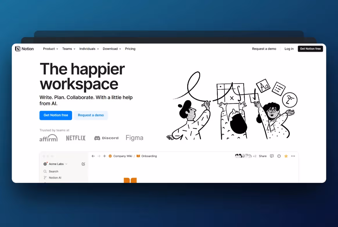 Notion collaboration tool