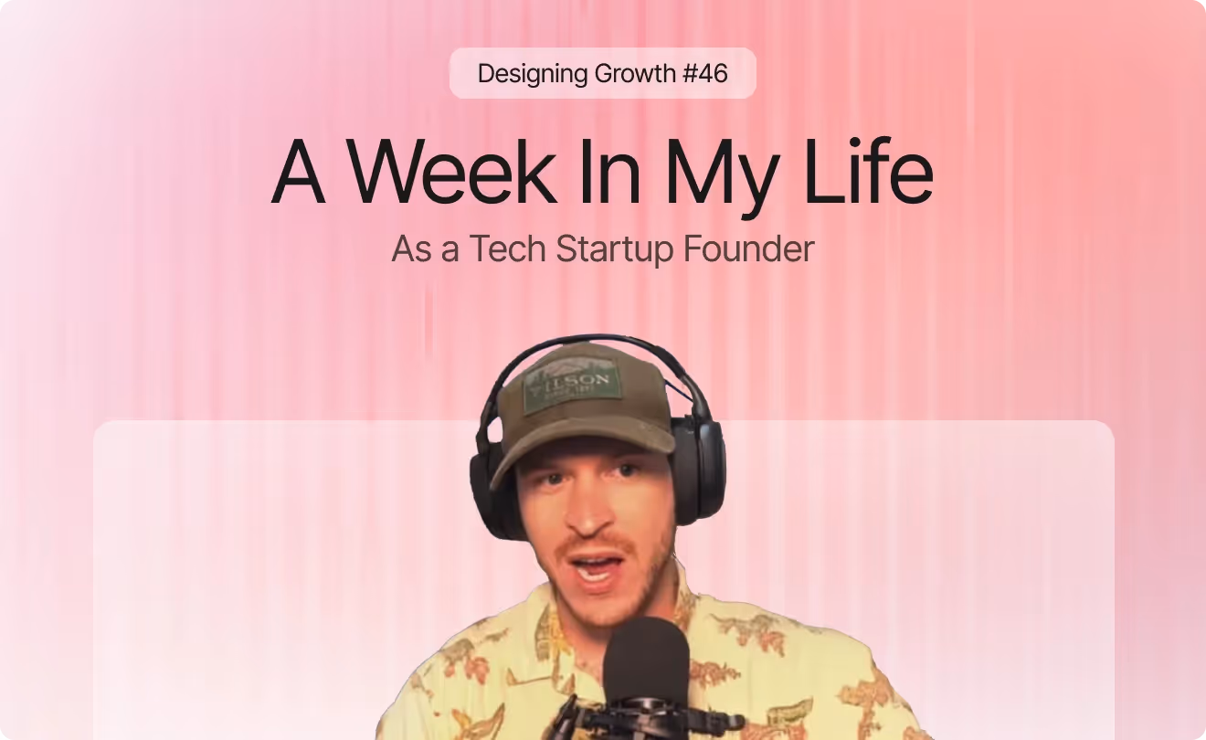 Episode #46 | A Week in My Life as Co-founder, What I’ve Learned This Past Year