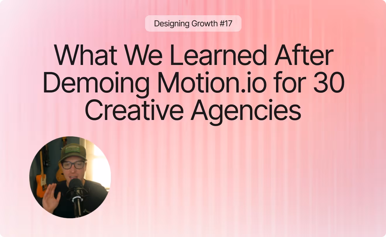 Motion.io Development Update