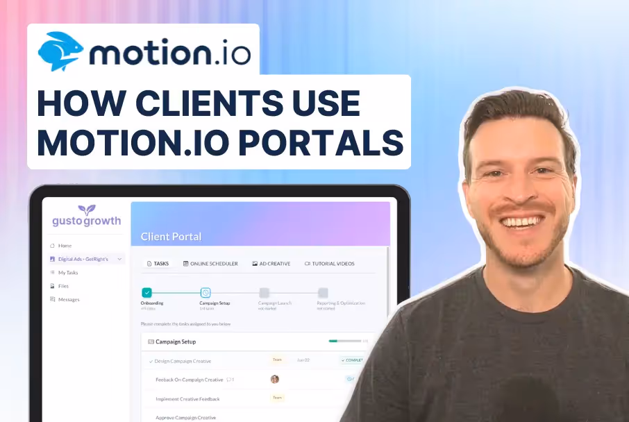 How Clients Use Motion.io Portals: A Complete Walkthrough
