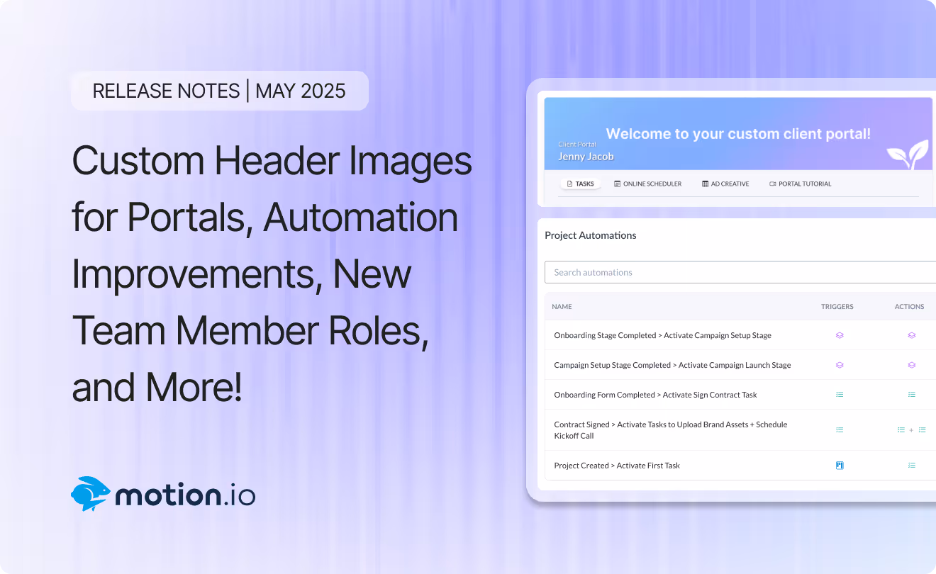 Custom Header Images for Portals, Automation Improvements, and More! May 2025 Release Notes