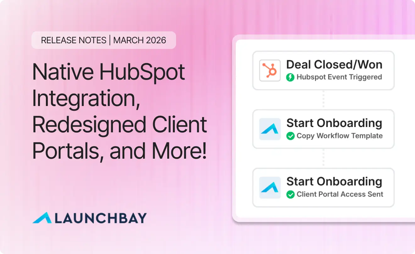 Native HubSpot Integration, Redesigned Client Portals, and More!