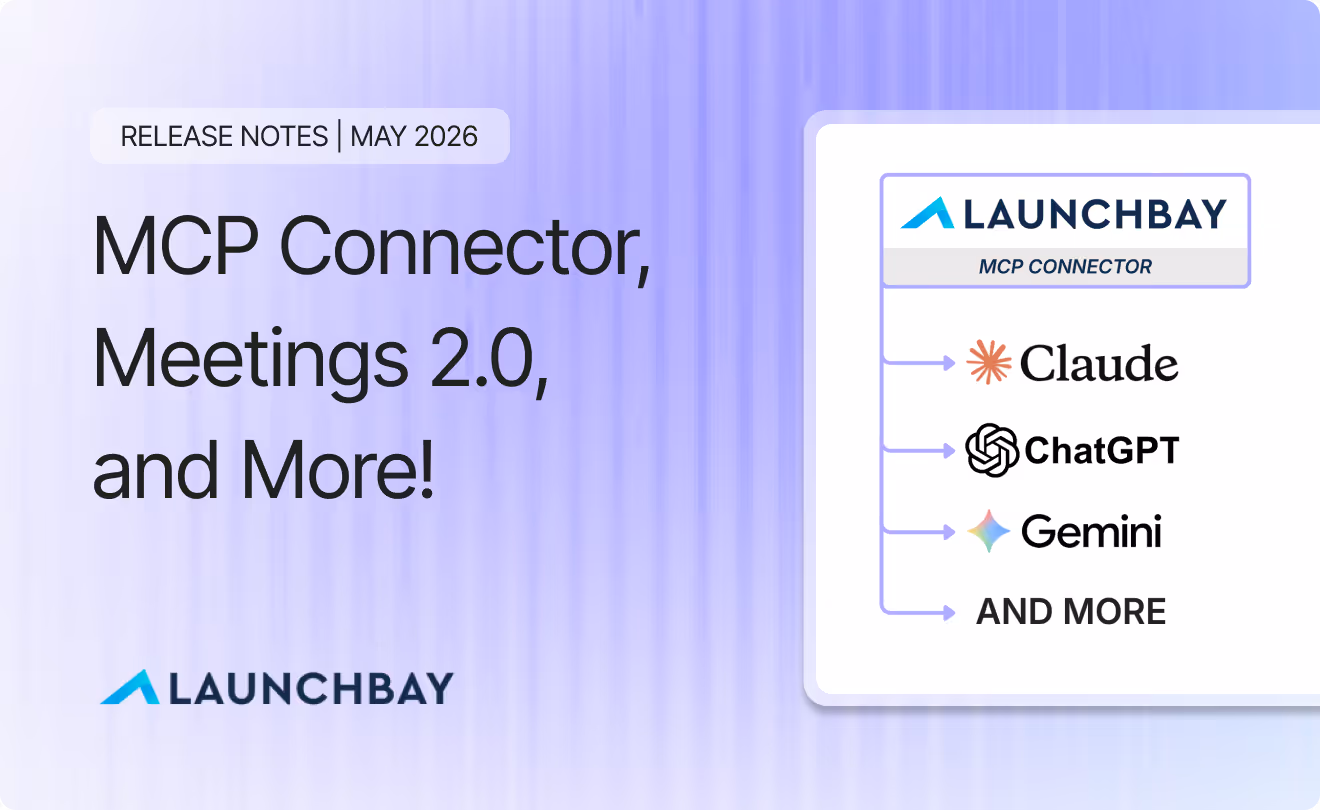 MCP Connector, Meetings 2.0, and More!