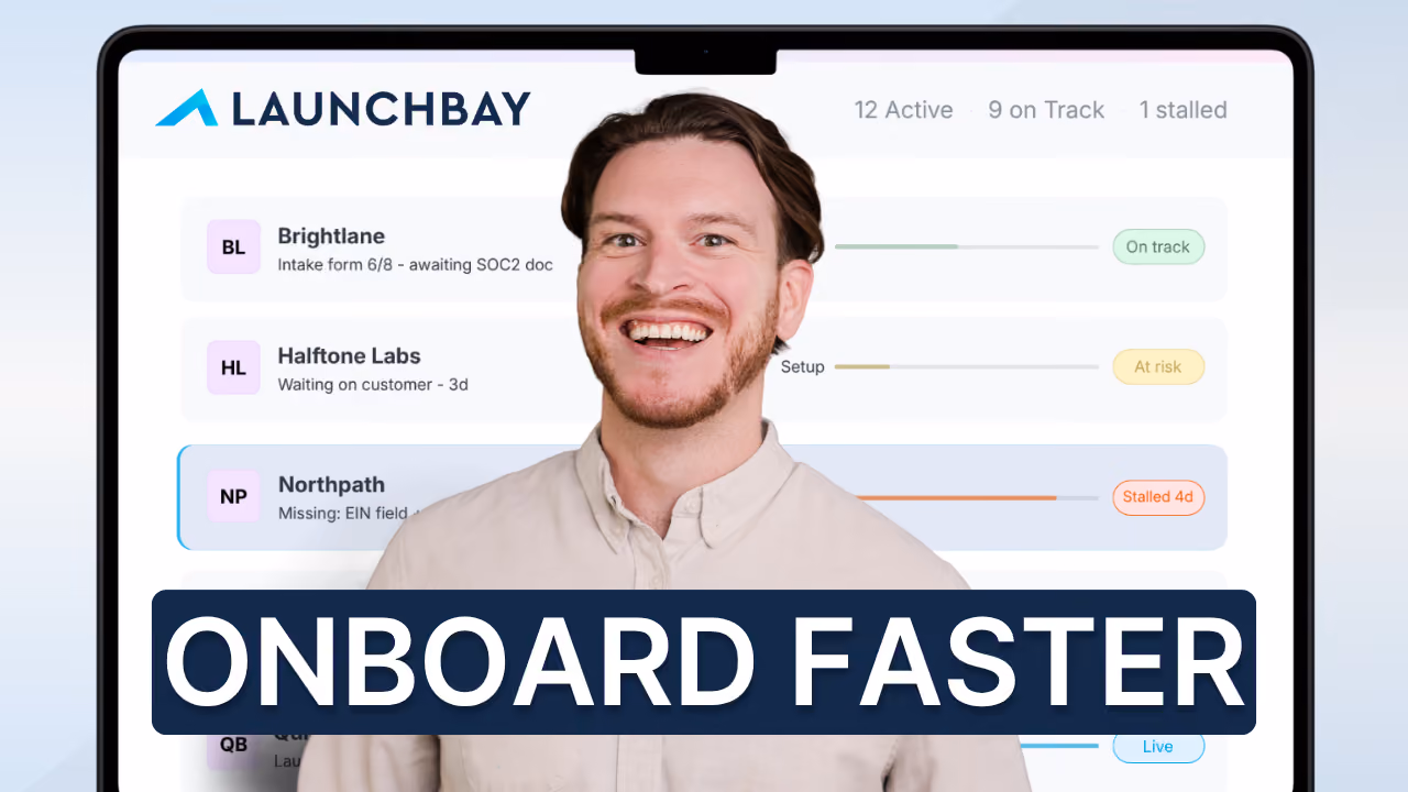 3 Ways B2B SaaS Teams Run Customer Onboarding Faster with LaunchBay
